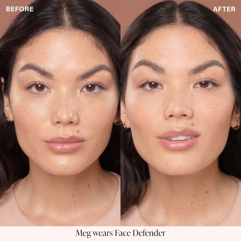 Poreless Face Defender Before and After